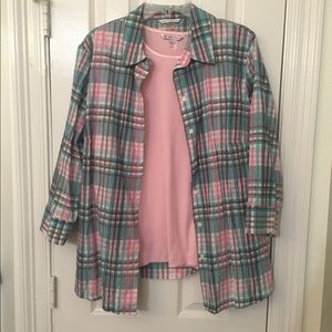 Tank and Button Down Set!!